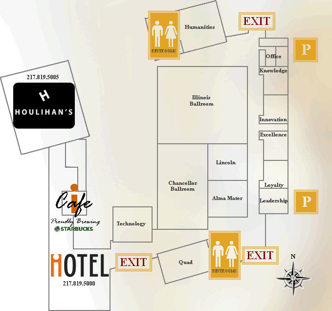 I Hotel and Conference Center Indoor Map